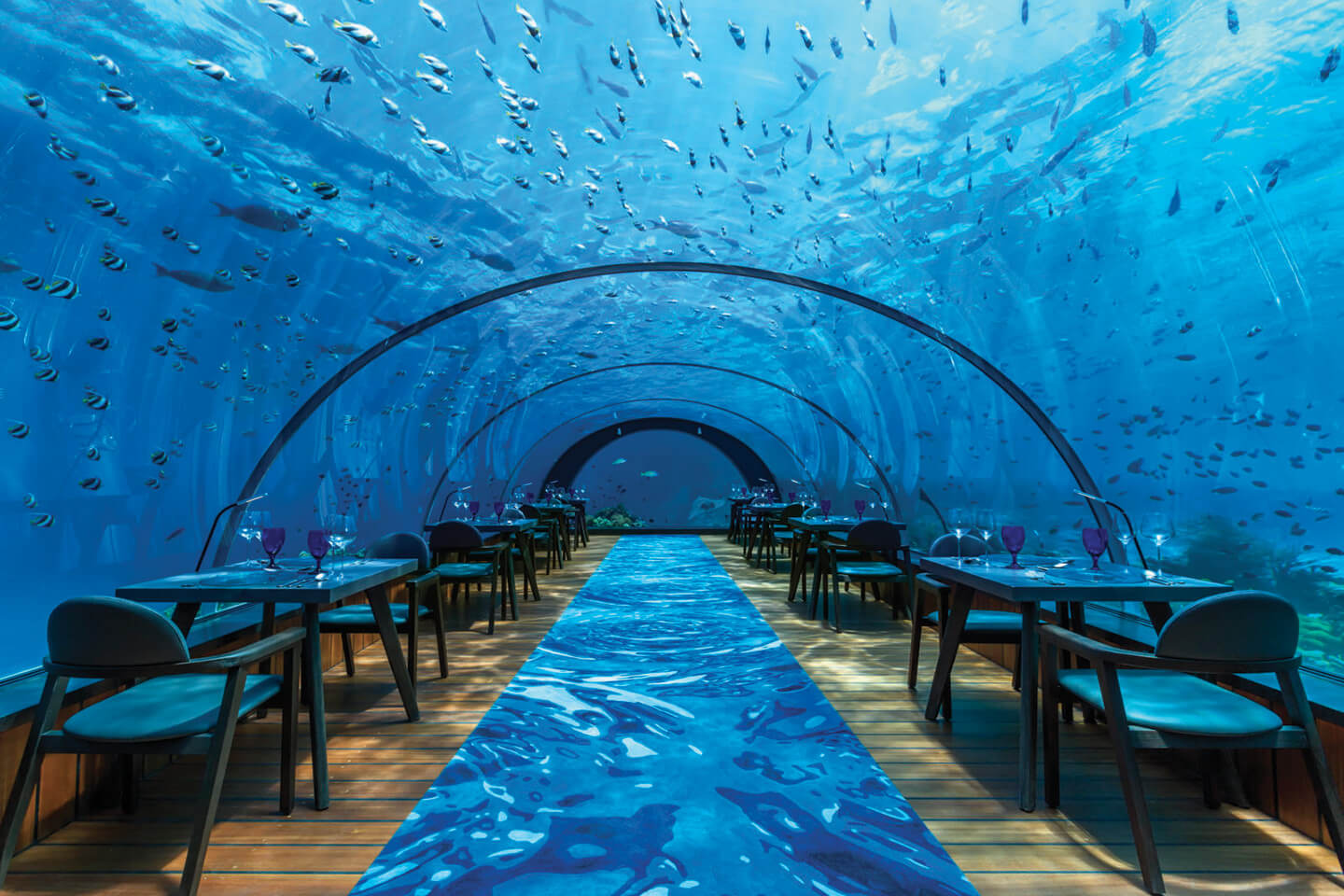 Cenare in fondo al mar!